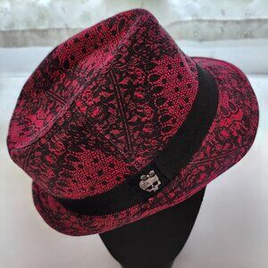 CCO Vintage Monster High Fushia & Black Hat for Girls